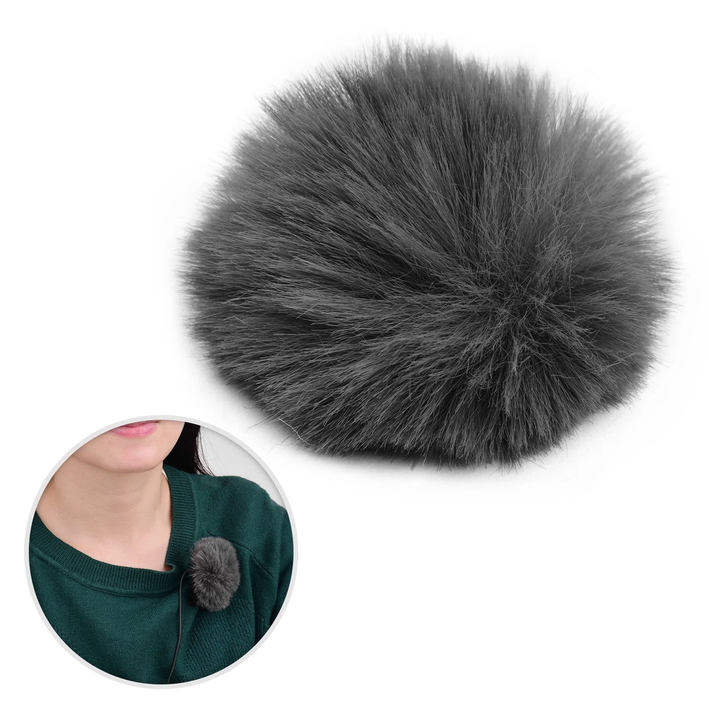 Lapel Fur Windshield Muff