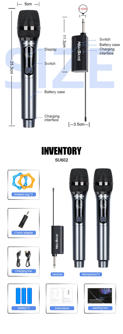 NEW BAXS UHF Professional Microphone