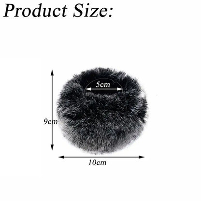 Plush furry microphone Windscreen Cover