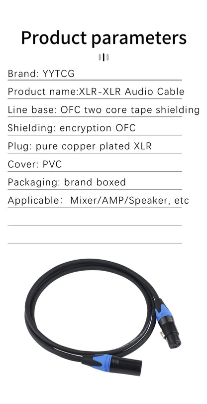 XLR Cable (Male to Female)