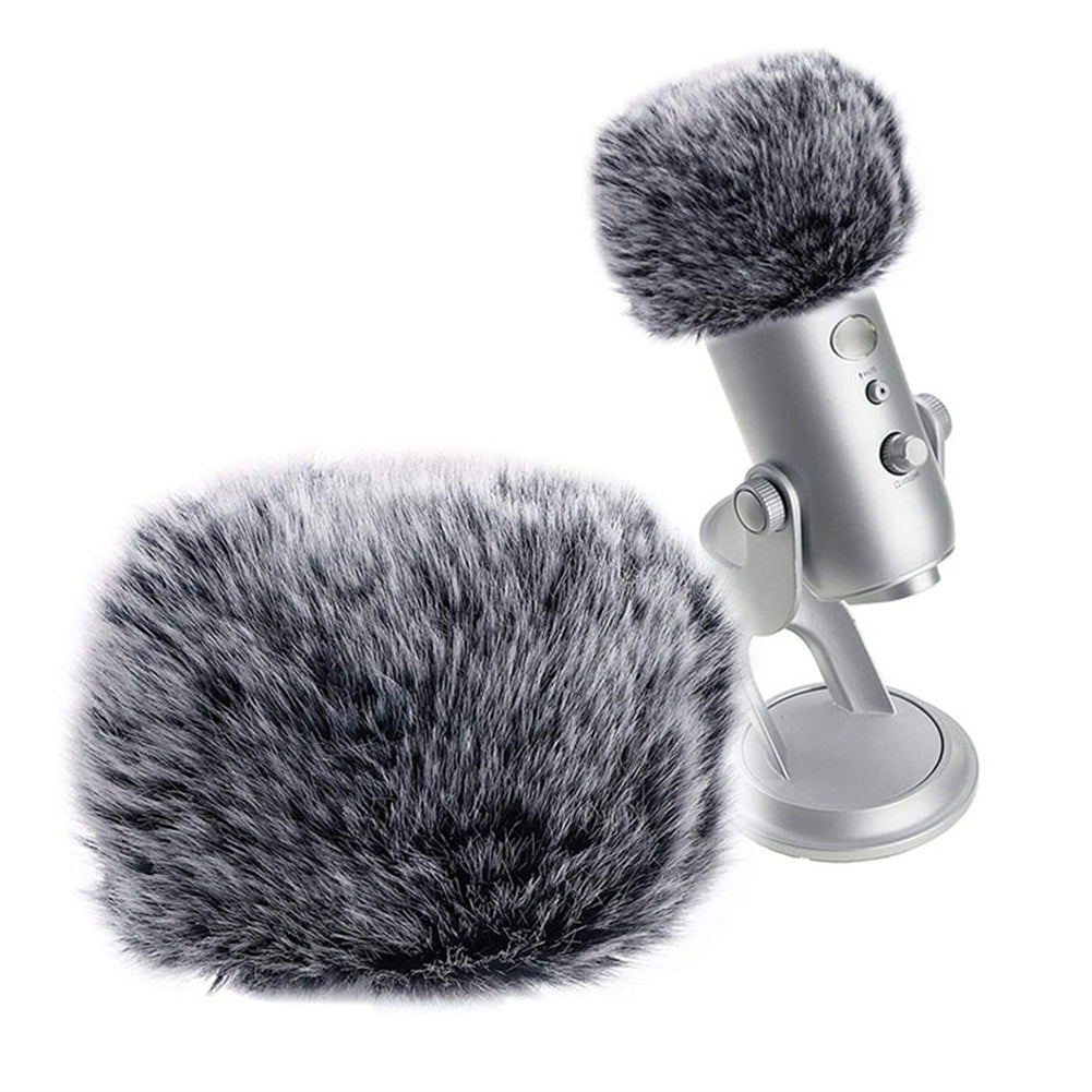 Plush furry microphone Windscreen Cover