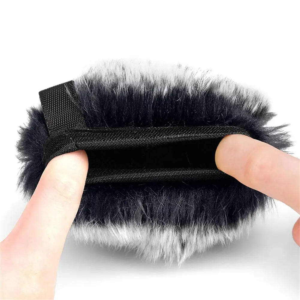 Plush furry microphone Windscreen Cover