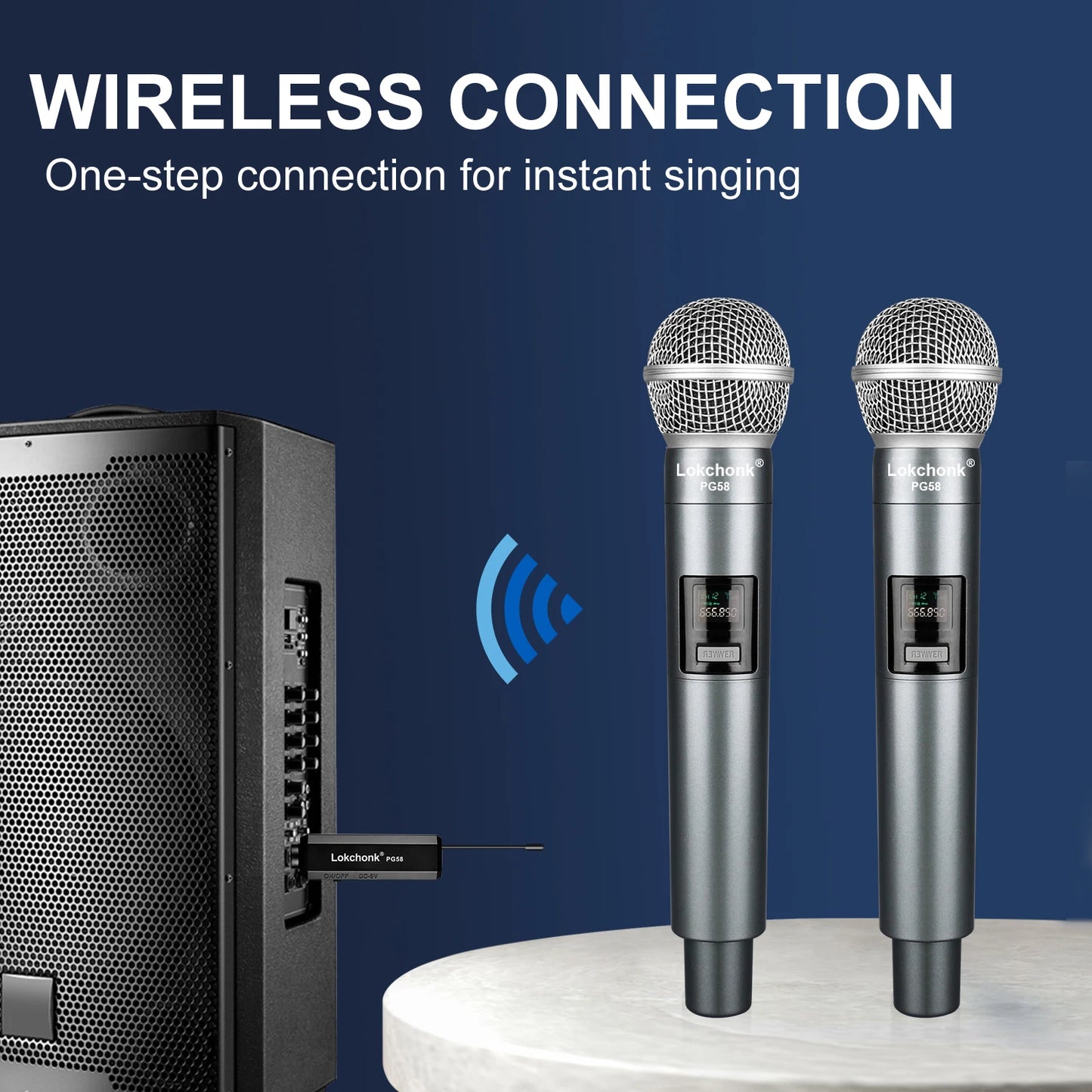 PG58 UHF Wireless Microphone