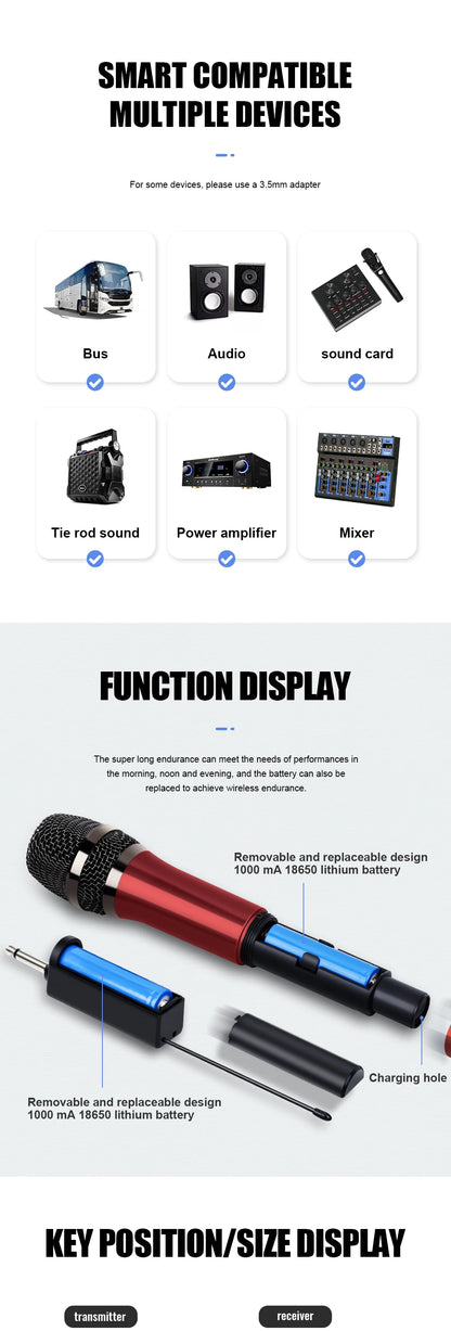 NEW BAXS UX  Wireless Microphone