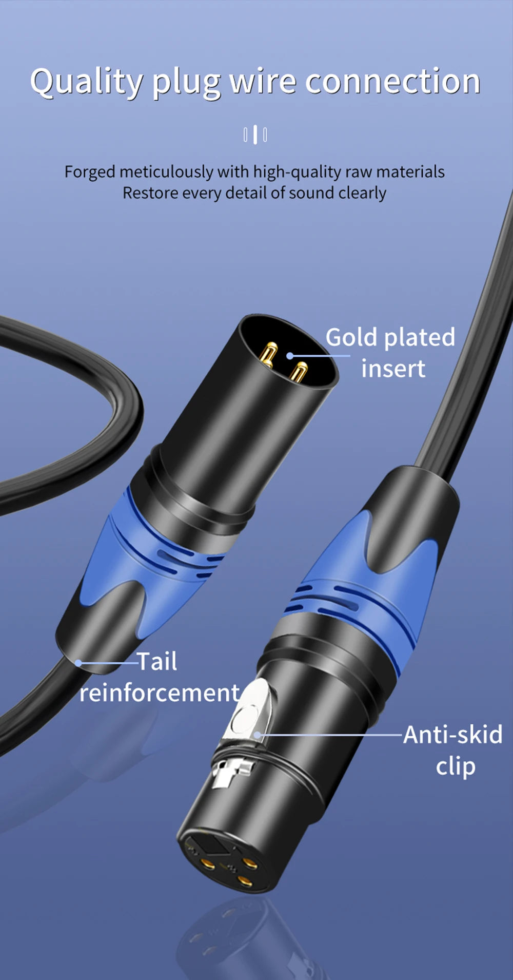 XLR Cable (Male to Female)