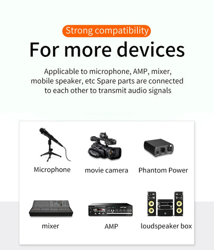 XLR Cable (Male to Female)