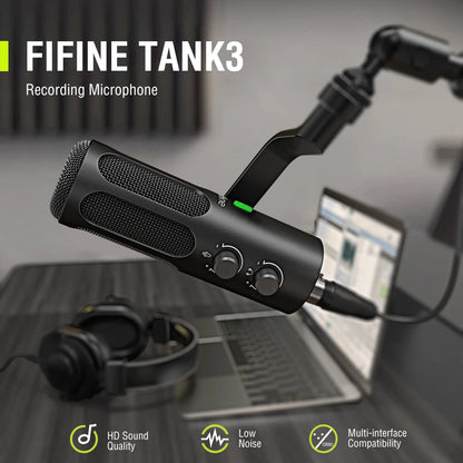 FIFINE Tank3 Dynamic Microphone